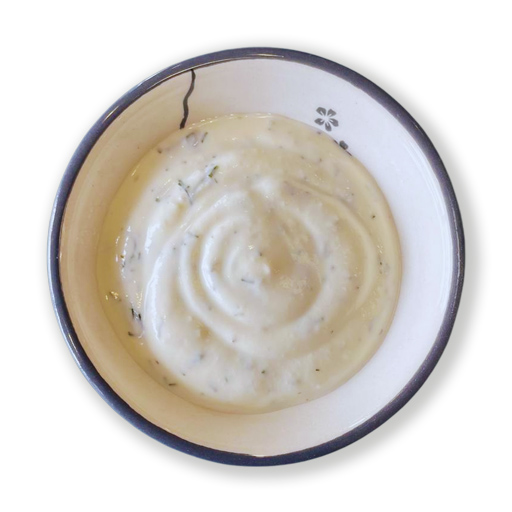 Dill Greek yogurt